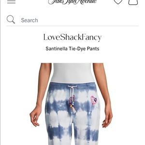 Loveshackfancy Santinella Pant Wave Top